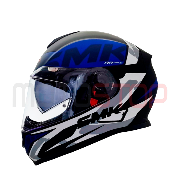 CASCO N6 F/F HELMET SMK TWISTER WITH LOGO GRAPHICS MA251 - Imagen 3
