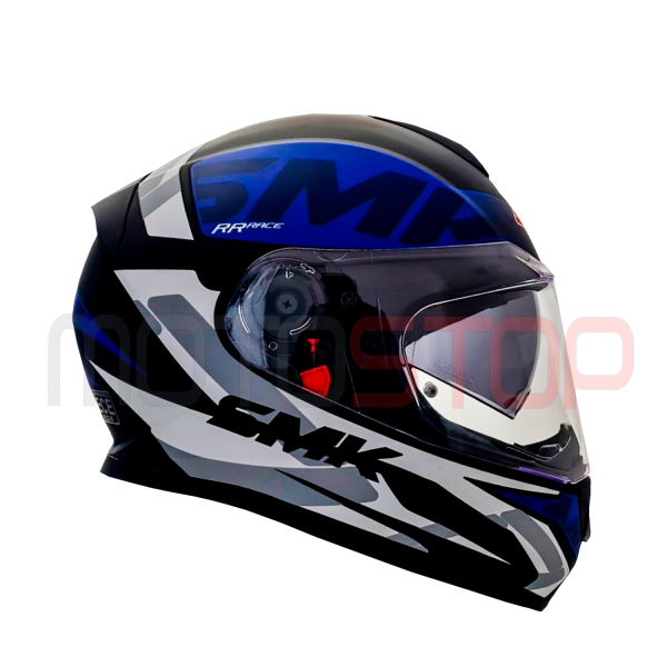 CASCO N6 F/F HELMET SMK TWISTER WITH LOGO GRAPHICS MA251