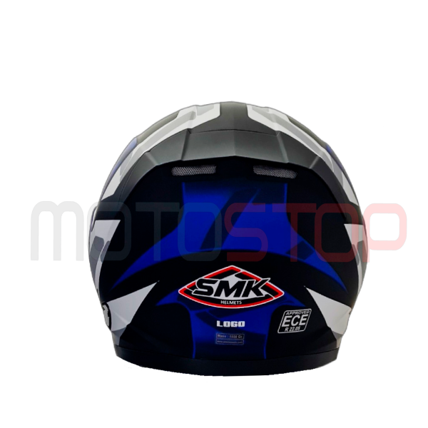 CASCO N6 F/F HELMET SMK TWISTER WITH LOGO GRAPHICS MA251 - Imagen 4