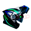 CASCO GHB 162 PRESTIGE AZUL VERDE - Imagen 3