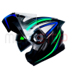 CASCO GHB 162 PRESTIGE AZUL VERDE - Imagen 4