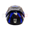 Casco GHB 705 wheel azul matte - Imagen 4