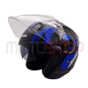 Casco GHB 705 wheel azul matte - Imagen 3