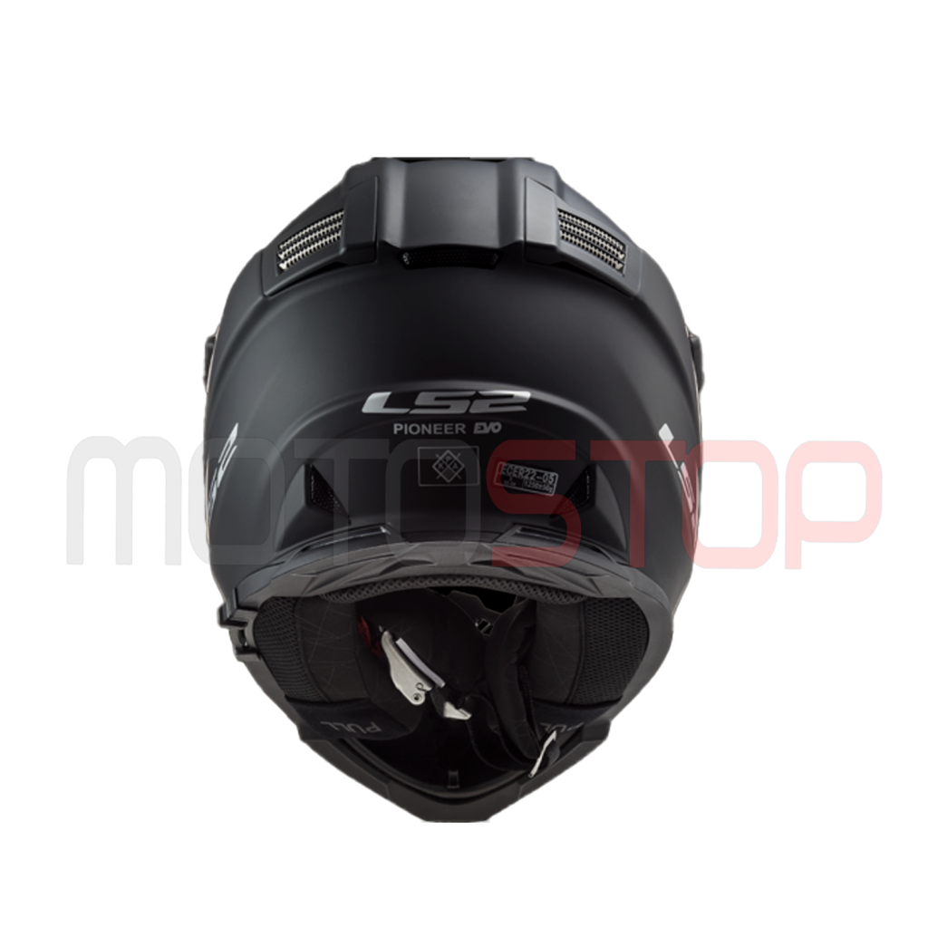 Casco LS2 MX436 PIONEER EVO EVOLVE Rosso / Bianco - Foto 5