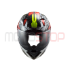 Casco Integral Ls2 Ff805 Thunder Chase Blanco Rojo - Imagen 4