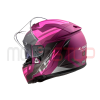 Casco Moto Ls2 Ff390 Breaker Evo Betta Morado Mate / Incluye Pinlock - Imagen 5