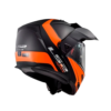 Casco Moto Abatible Ls2 Ff324 Rapid Negro Naranjo Matte - Imagen 3