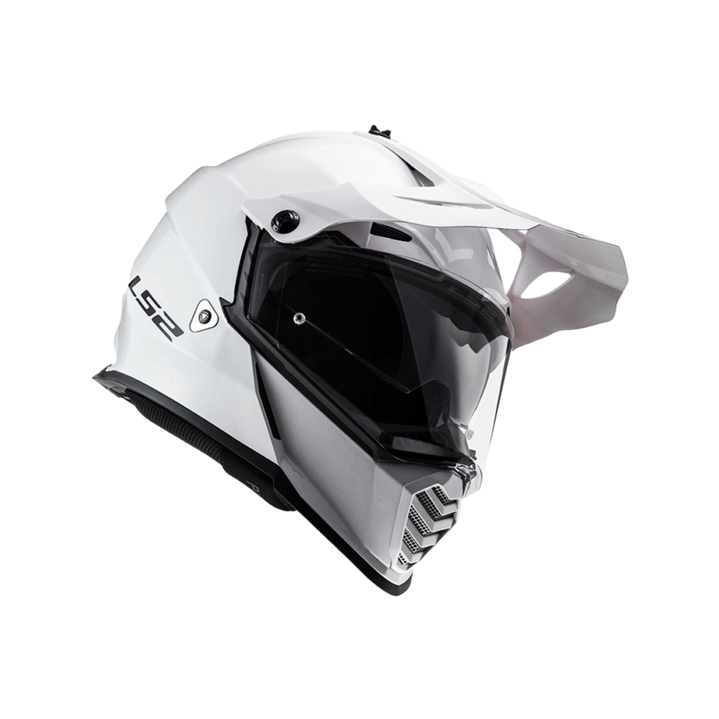 Casco LS2 MX436 PIONEER EVO EVOLVE Rosso / Bianco - Foto 4
