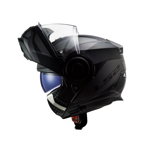 Casco Ls2 Ff902 Scope Axis Negro Titanio / Pinlock - Imagen 3