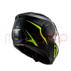 Casco Ls2 Ff902 Scope Skid Negro Amarillo / Pinlock - Imagen 3