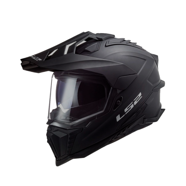 Casco Multipropósito Ls2 Mx701 Enduro Explorer Negro Matte