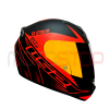 casco integral ls2 ff 352 negro/ naranja matte mica iridium - Imagen 3
