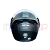 Casco Abatible 3400  Hro RIDA Negro/ Azul Con Sun Visor DOT - Imagen 5