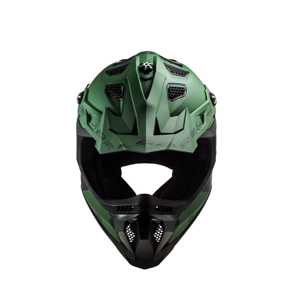 Casco Cross Ls2 Mx700 Subverter Evo Cargo Verde Militar - Imagen 5