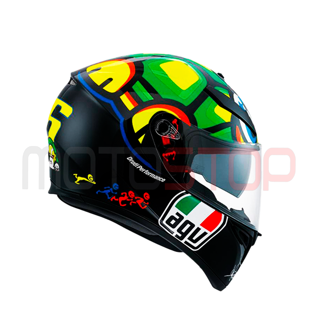 AGV - Casco K3 E2206 MPLK, Casco Moto da Uomo, Casco Integrale ECE con