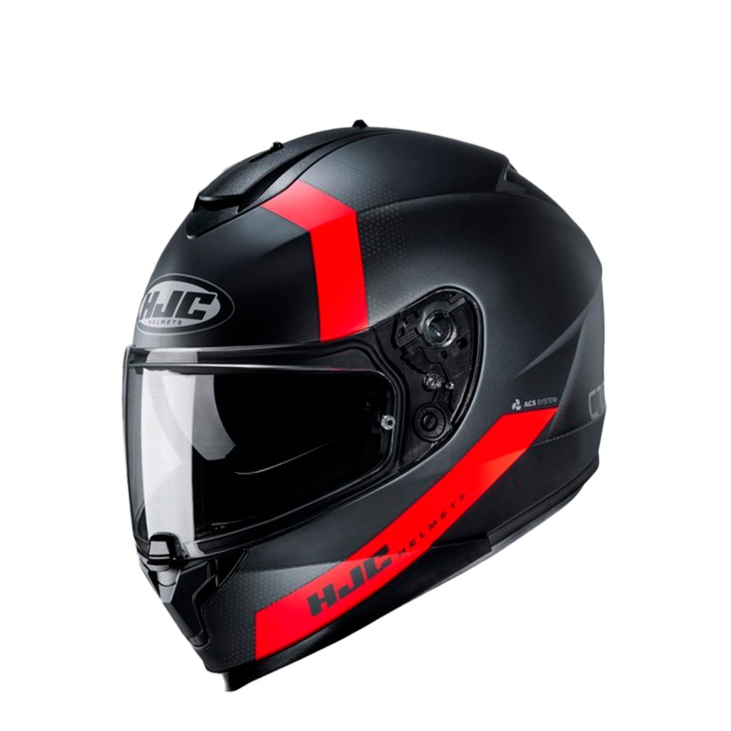 Casco Moto HJC F100 metallo nero in Stock