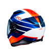 Casco HJC  F70 Tino Blanco / Azul - Imagen 3