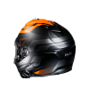 Casco HJC  i71 Enta Negro / Naranja matte - Imagen 3