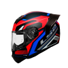 Casco Integral Ls2 FF352 Dynamic Negro Rojo Matte