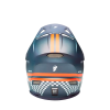 Casco Cross Thor Enduro Azulado Naranja Certificado Dot / Ece2206 - Imagen 3
