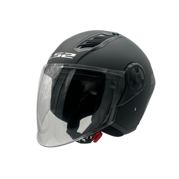 Casco Moto Ls2 Of616 Airflow II Negro Matte