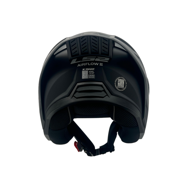 Casco Moto Ls2 Of616 Airflow II Negro Matte - Imagen 3