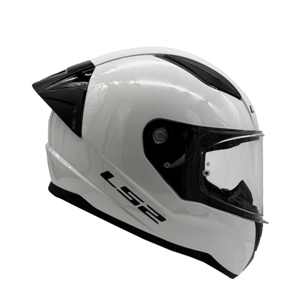 Casco Ls2 ff353 Evo Rapid II Solid Blanco - Imagen 4
