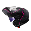 Casco Ls2 FF908 STROBE II LUX NEGRO ROSA - Imagen 4