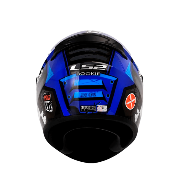 Casco Integral Ls2 FF352 Evo Big One Azul Blanco Spoiler Azul - Imagen 3