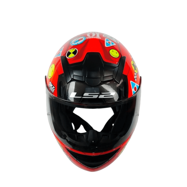 Casco Integral Ls2 FF352 Evo Big One Rojo Amarillo Spoiler Rojo - Imagen 4