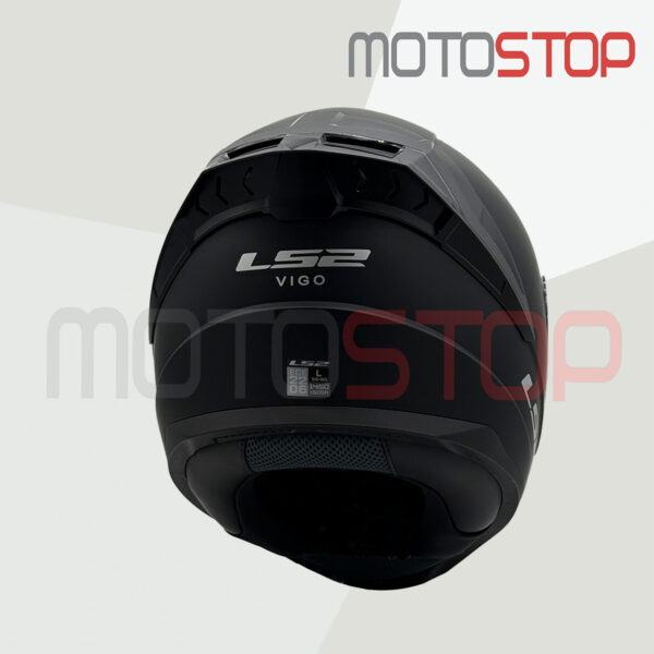 Casco Integral Ls2 FF810 Vigo Mono Negro Matte - Imagen 4