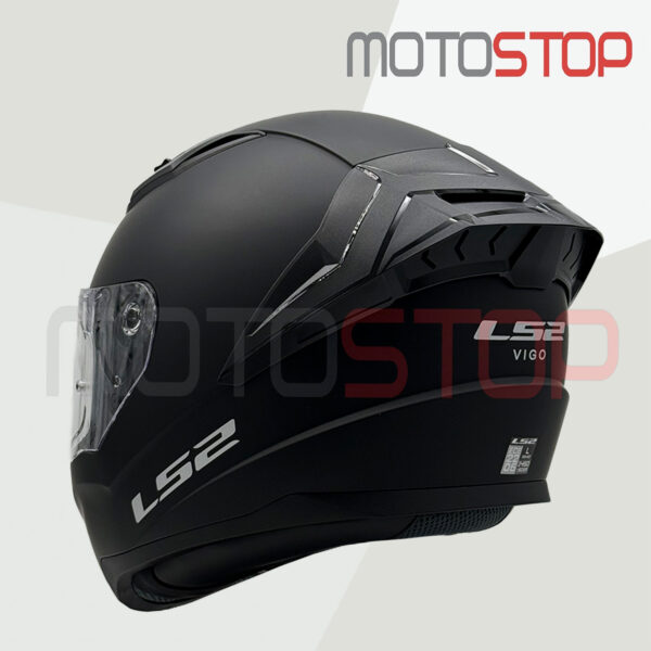 Casco Integral Ls2 FF810 Vigo Mono Negro Matte - Imagen 3