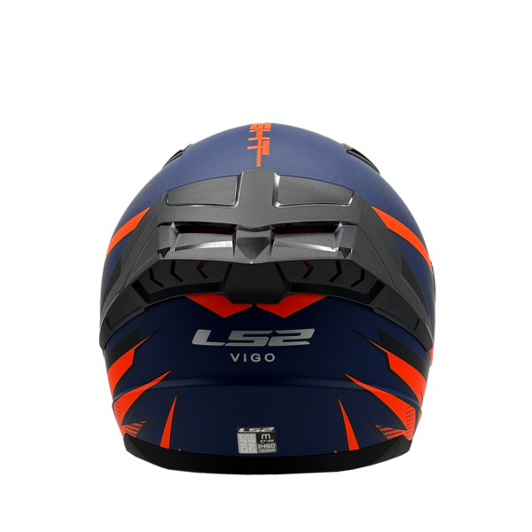 Casco Integral Ls2 FF810 Vigo Flight Azul Rojo Matte - Imagen 3