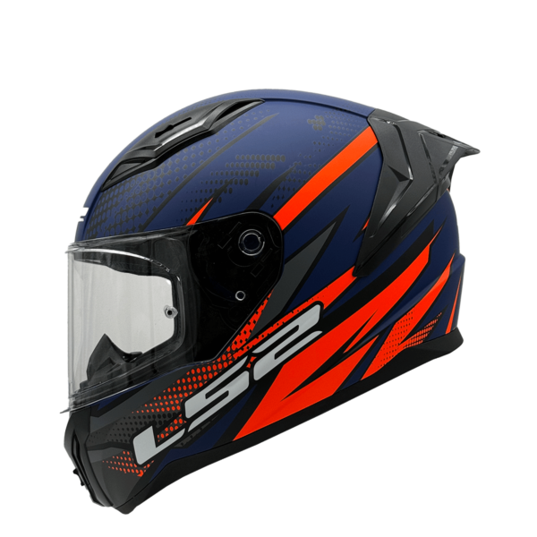 Casco Integral Ls2 FF810 Vigo Flight Azul Rojo Matte