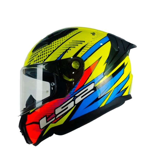Casco Integral Ls2 FF810 Vigo Flight Amarillo Naranjo