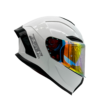 Casco Integral Arex Blanco brillante con Visor Dorado
