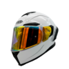Casco Integral Arex Blanco brillante con Visor Dorado - Imagen 2