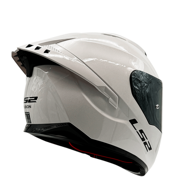 CASCO LS2 FF806 FUSION BLANCO / VISOR ESPEJO - Imagen 4
