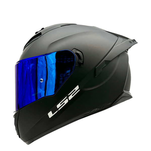 CASCO LS2 FF806 FUSION NEGRO MATTE / VISOR AZUL