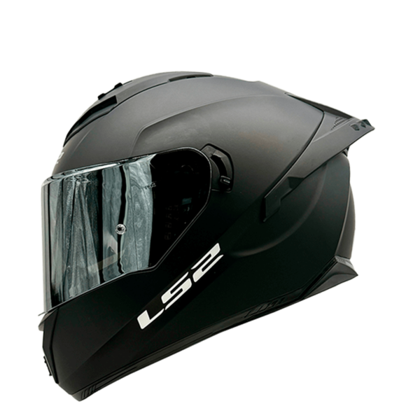 CASCO LS2 FF806 FUSION NEGRO MATTE / VISOR ESPEJO