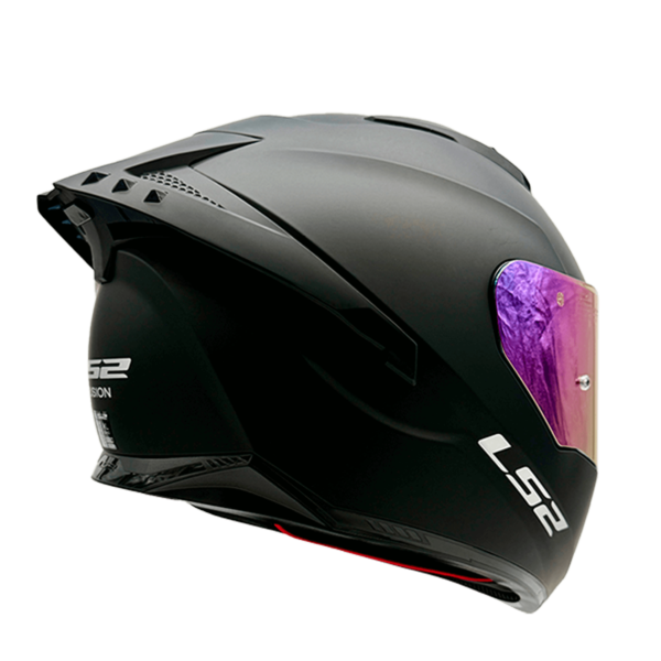 CASCO LS2 FF806 FUSION NEGRO MATTE / VISOR TORNASOL - Imagen 4