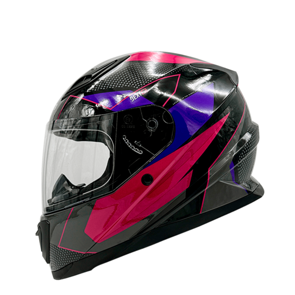 CASCO GHB M-62 DEXTER NEGRO MORADO ROSA - Imagen 4