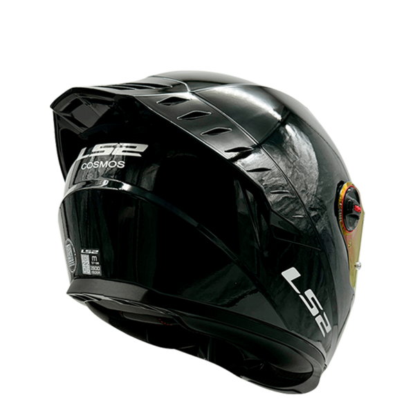 CASCO LS2 FF816 COSMOS NEGRO VISOR TORNASOL - Imagen 6