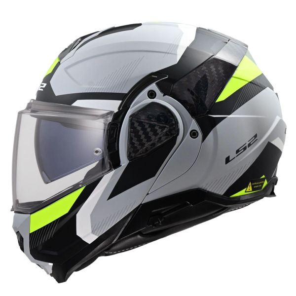 CASCO LS2 FF910 ADVANT II TRIPLE GRIS MATTE - Imagen 3