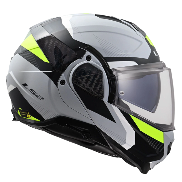 CASCO LS2 FF910 ADVANT II TRIPLE GRIS MATTE - Imagen 4