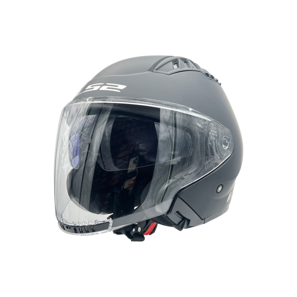 CASCO LS2 OF600 COPTER II NEGRO MATTE