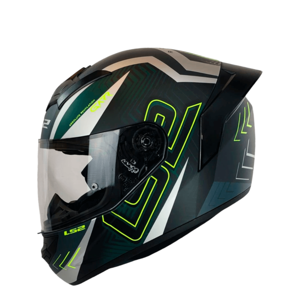 CASCO LS2 FF352 EVO GARR NEGRO AMARILLO MATE