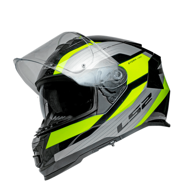 CASCO LS2 FF800 STORM II ROCKER SILVER AMARILLO