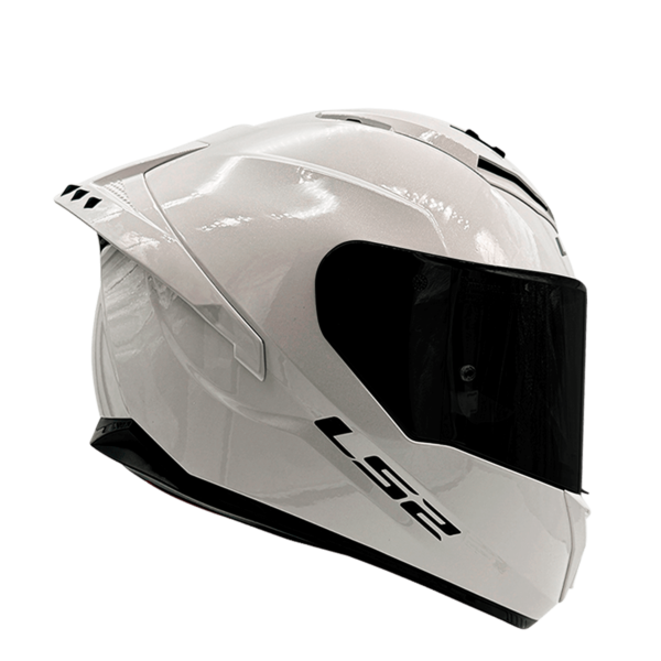 CASCO LS2 FF806 FUSION BLANCO BRILLANTE / VISOR NEGRO - Imagen 3