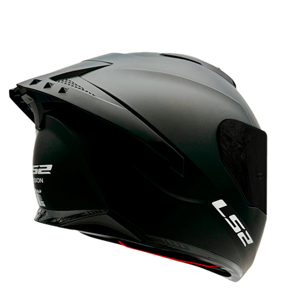 CASCO LS2 FF806 FUSION NEGRO MATE / VISOR NEGRO - Imagen 4